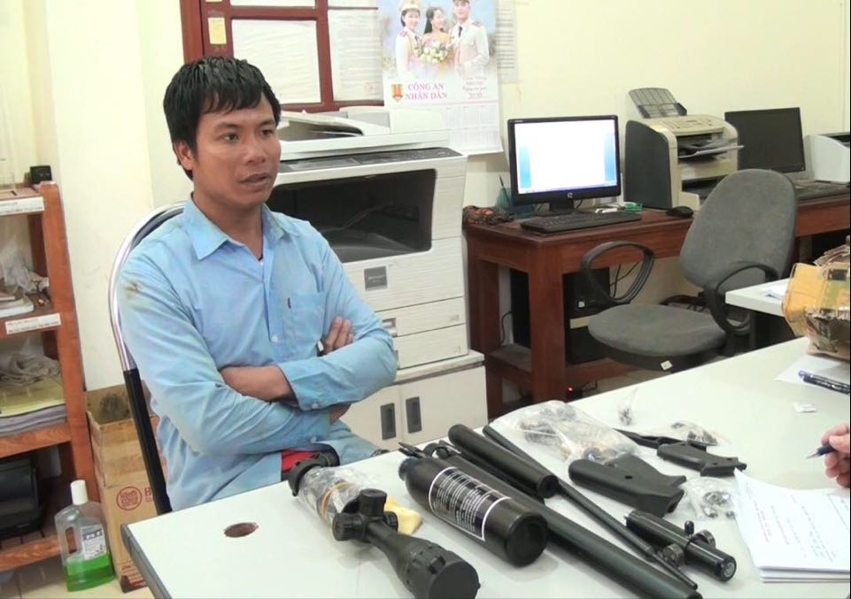 Sơn La bắt giữ đối tượng mua bán, tàng trữ vũ khí quân dụng trái phép